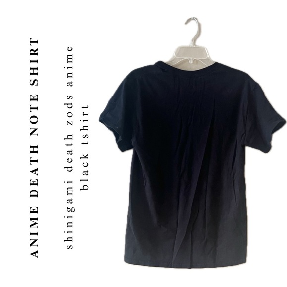 (women’s) Death Note Shinigami demi gods black anime tshirt - Picture 6 of 12